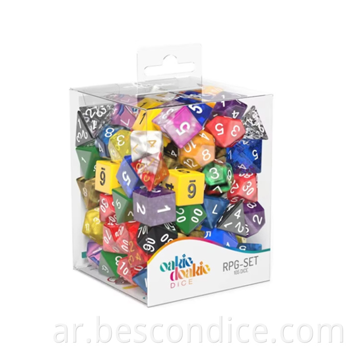 Dice Storage Box Packing